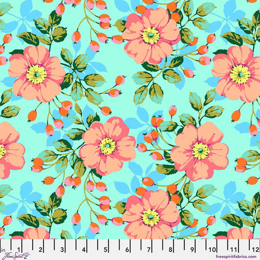 PRE-ORDER - SHRUB ROSE - AQUA - Martha Negley for KFC - PWMD006.AQUA - FEBRUARY 2027