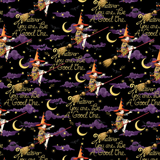 BE A GOOD ONE - Black - Spooky Cute Halloween PWMY002.BLACK Mary Engelbreit - May 2025