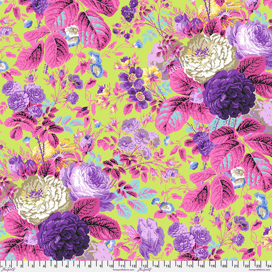 GRADI FLORAL Lime PWPJ053 Kaffe Fassett Collective FEBRUARY 2025