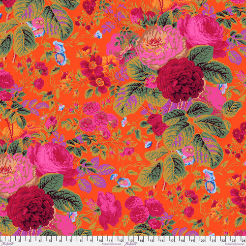 GRADI FLORAL TOMATO PWPJ053 Kaffe Fassett Collective FEBRUARY 2025