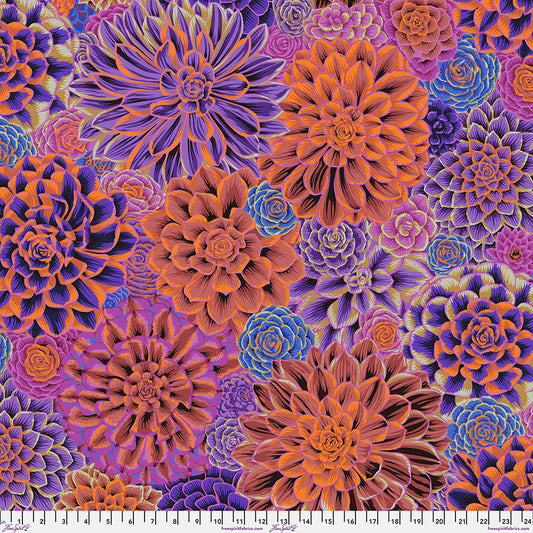 HOUSE LEEKS Purple PWPJ113 Kaffe Fassett Collective FEBRUARY 2025