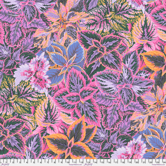 BOLD LEAVES Pink PWPJ132 Kaffe Fassett Collective August 2025