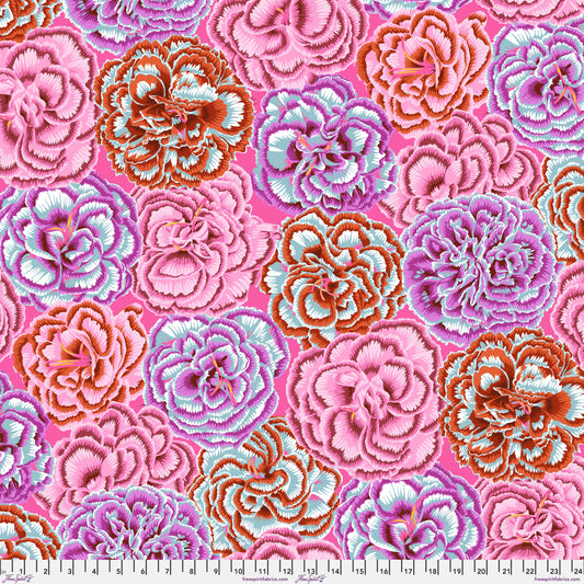 PICOTEE CARNATIONS Pink PWPJ133 Kaffe Fassett Collective August 2025