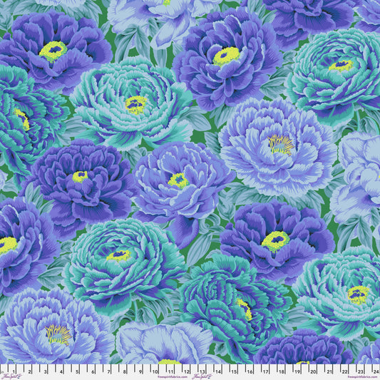 TIBETAN PEONY Blue PWPJ136 Kaffe Fassett Collective August 2025