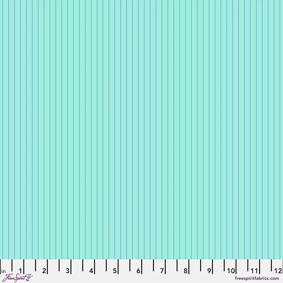 ***SALE***Tiny Stripes- Misty - True Colors PWTP186.MISTY - Tula Pink