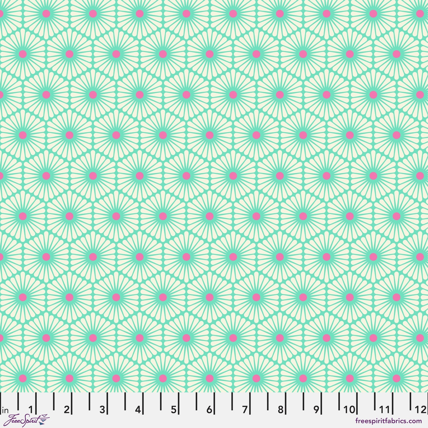 ***SALE*** DAISY CHAIN - MEADOW - Metallic Besties PWTP220.MEADOW Tula Pink