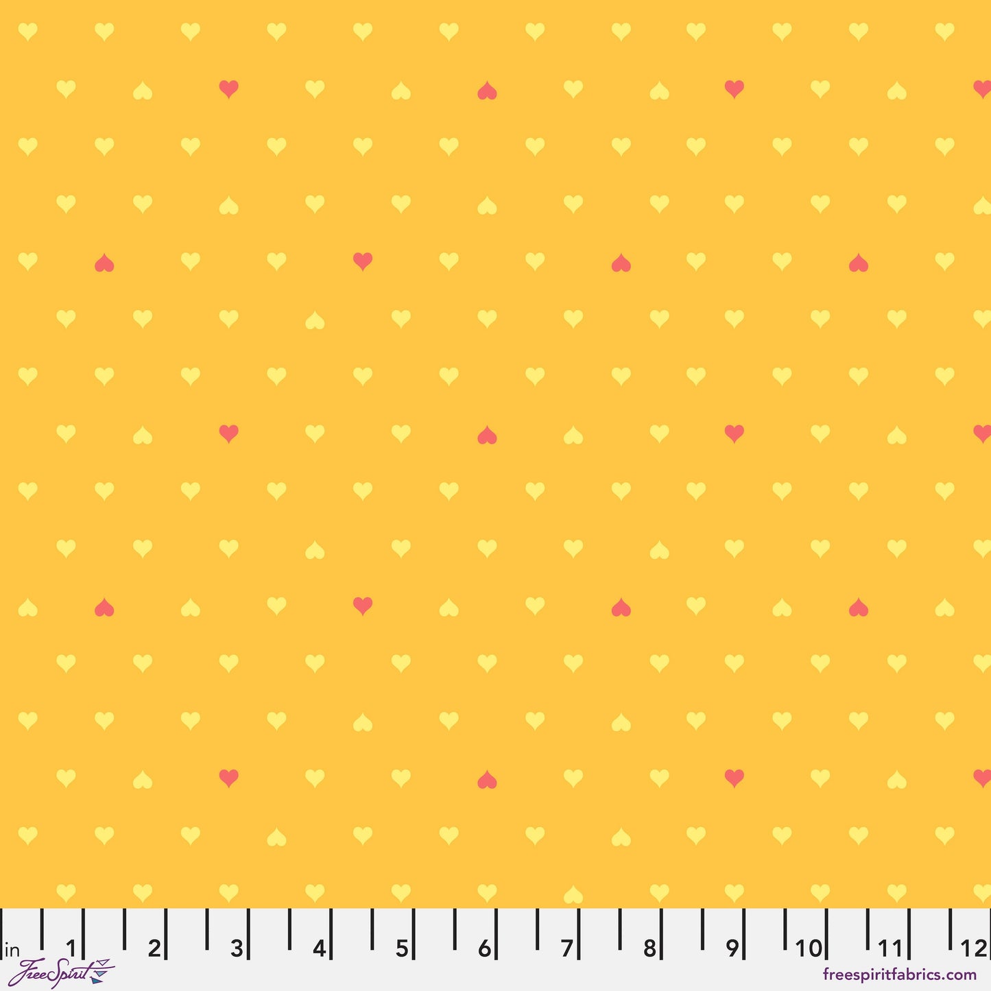 ***SALE*** UNCONDITIONAL LOVE - BUTTERCUP - Metallic Besties PWTP221.BUTTERCUP Tula Pink