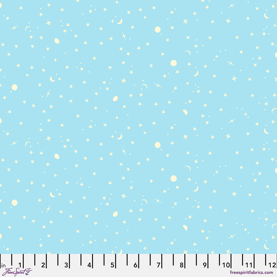 SPACE SPRINKLES- WATERFALL - True Colors PWTP254.WATERFALL - Tula Pink - APRIL 2025