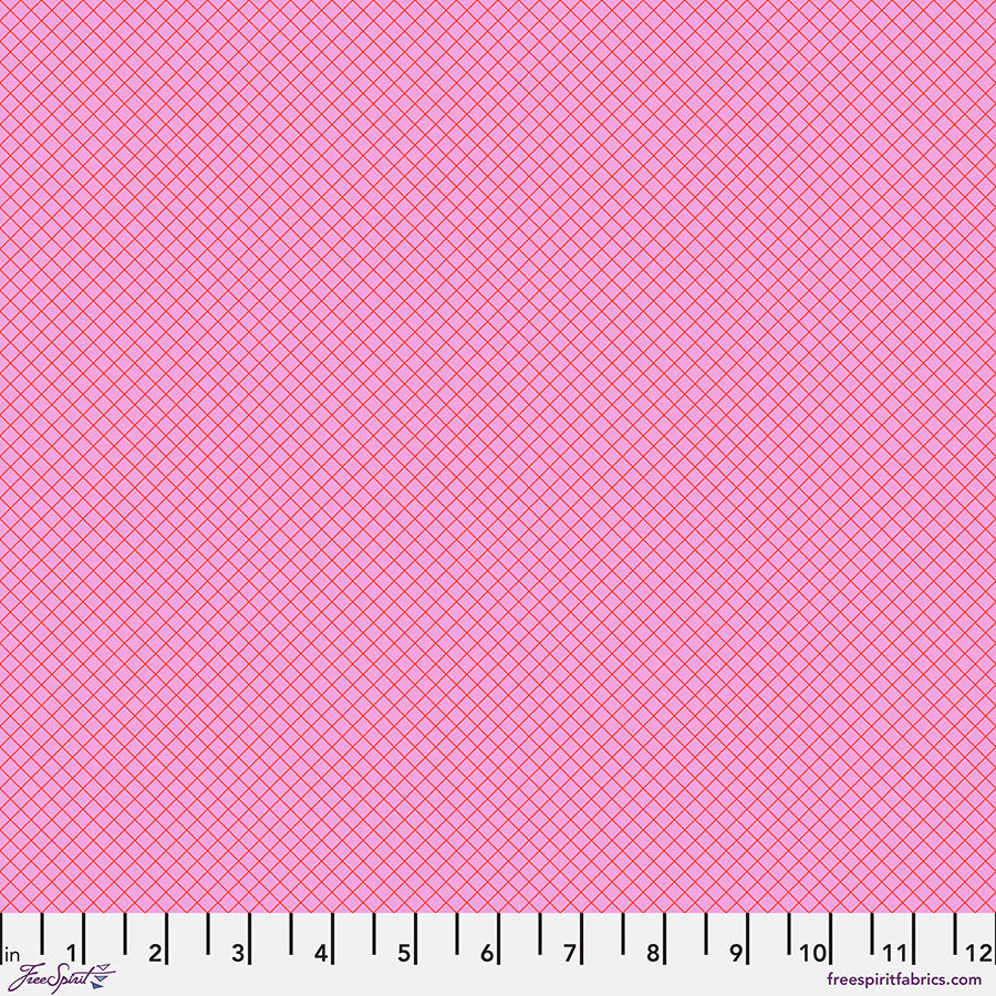 ON THE GRID- BUBBLEGUM - True Colors PWTP255.BUBBLEGUM - Tula Pink - APRIL 2025