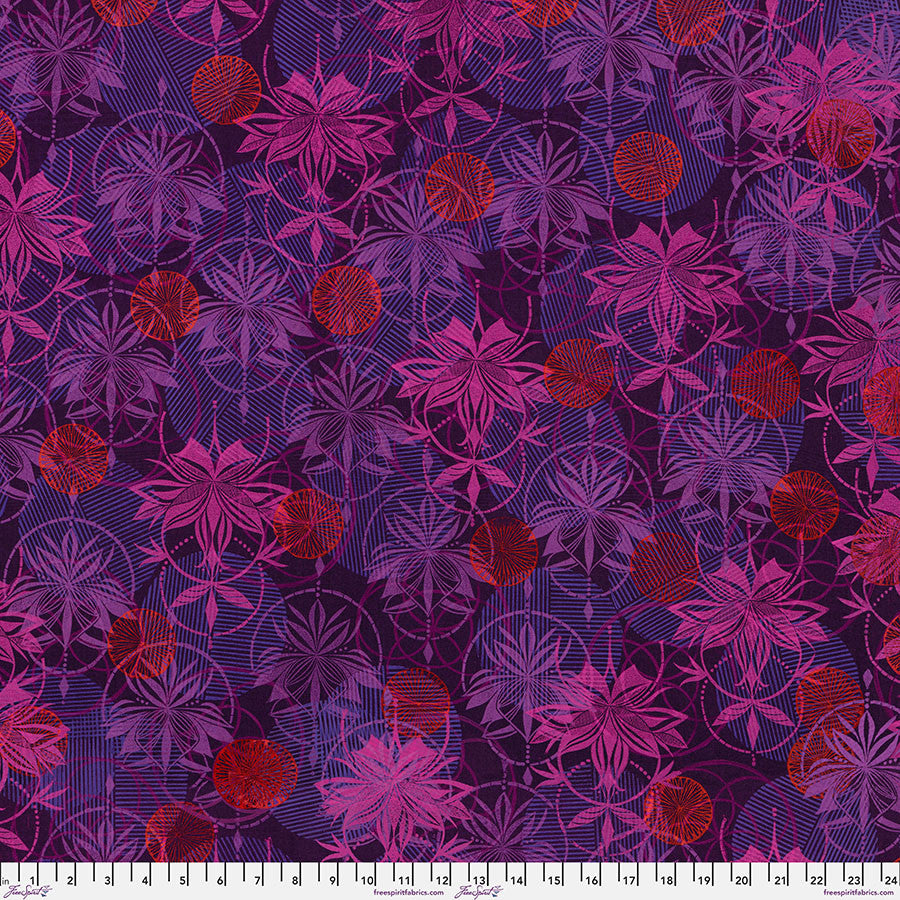 ***SALE*** Fearless - Aubergine - Grace - Valori Wells for FREESPIRIT - PWVW031.AUBERGINE