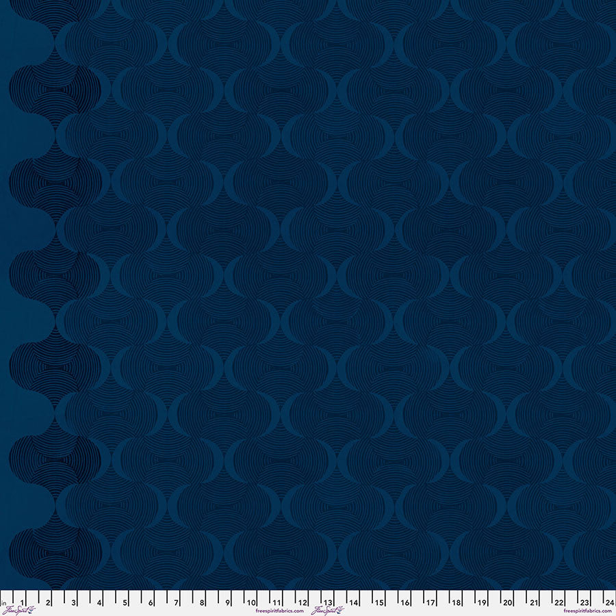 ***SALE*** Mindful - Indigo - Grace - Valori Wells for FREESPIRIT - PWVW037.INDIGO