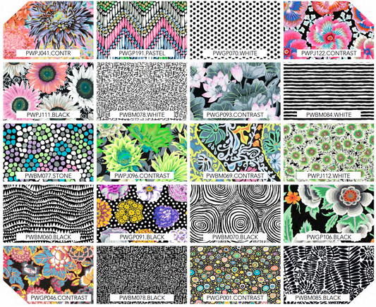 PEANUT BUTTER PINWHEELS QUILT KIT - Polaris - Kaffe Fassett Collective Fabrics