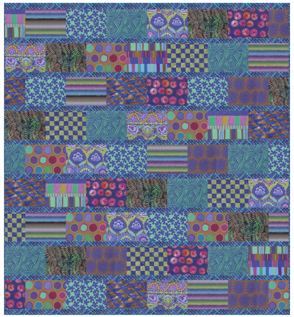 Blue Bricks Quilt- Download PDF Pattern