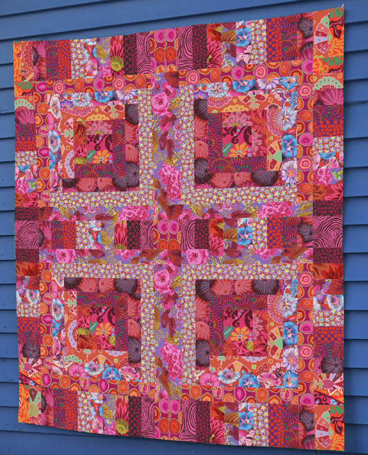 Red Mosaic Quilt - Download PDF Pattern