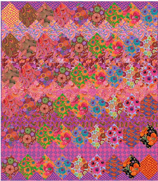 Facets Hot Quilt- Download PDF Pattern