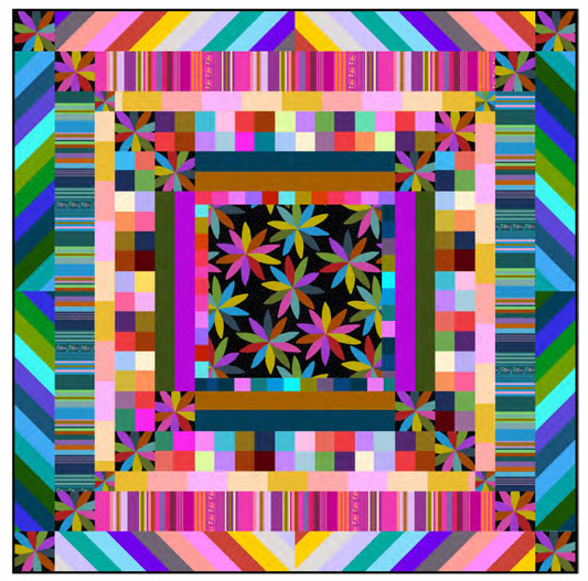 Anna Maria Loves Hue Quilt- Download PDF Pattern