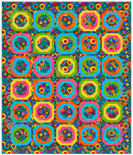 Circle Story Quilt- Download PDF Pattern