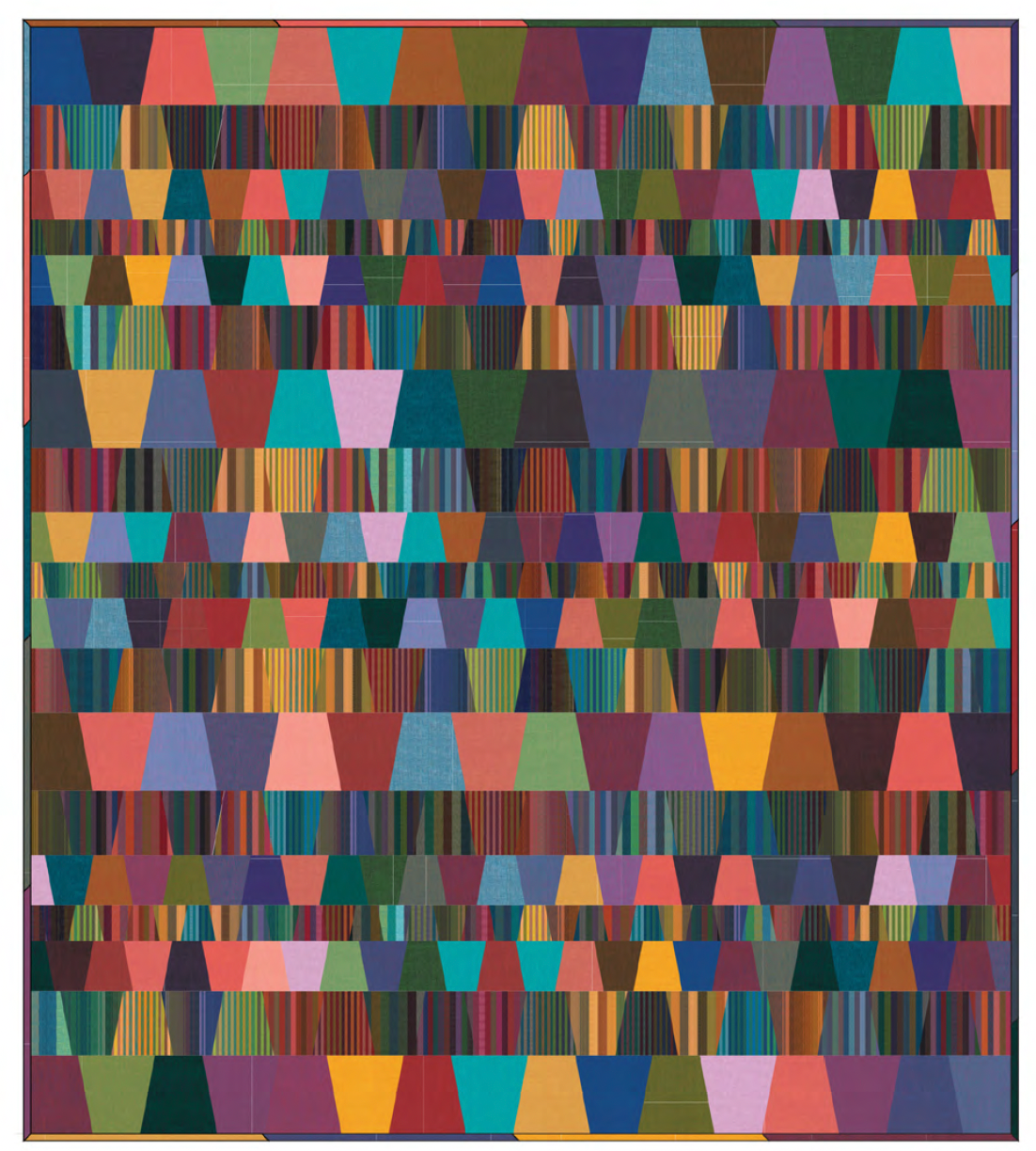 Tumbler Quilt- Download PDF Pattern