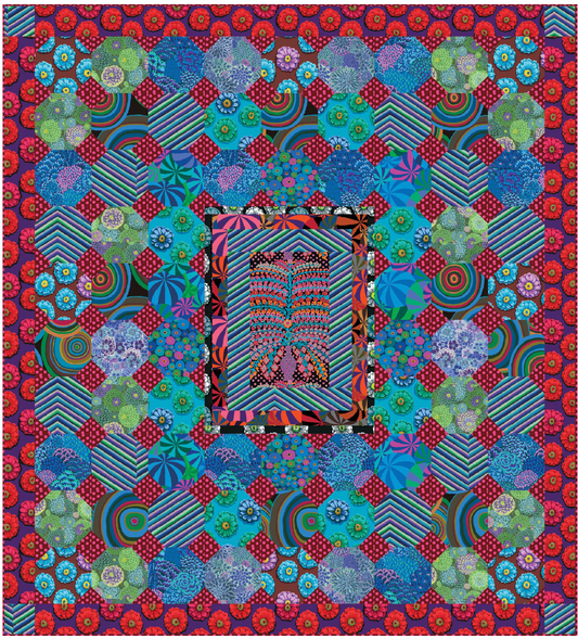 Frozen Snowball Quilt - Download PDF Pattern