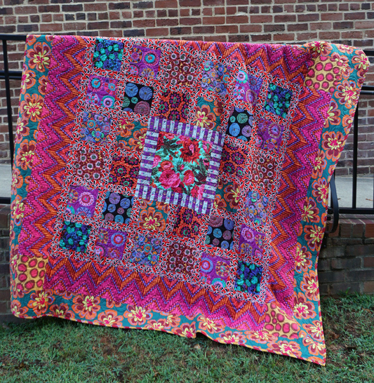 Framed Flower Quilt - Download PDF Pattern