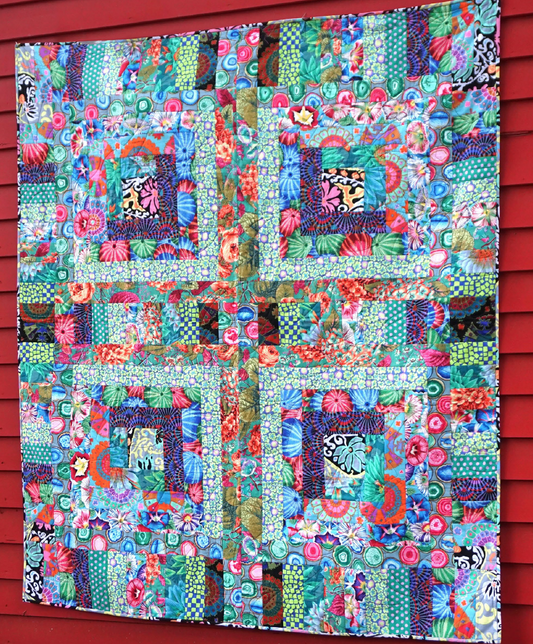 Green Mosaic Quilt - Download PDF Pattern