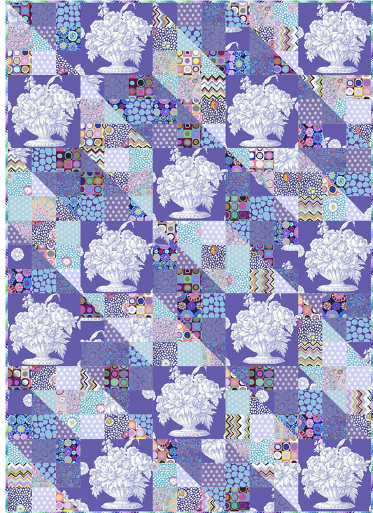 Stone Flower Quilt - Download PDF Pattern