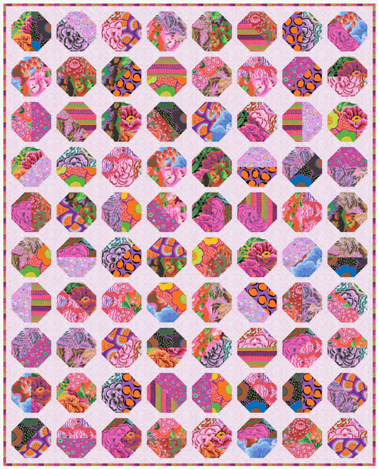 Balls in the Air Quilt - Hot - Download PDF Pattern