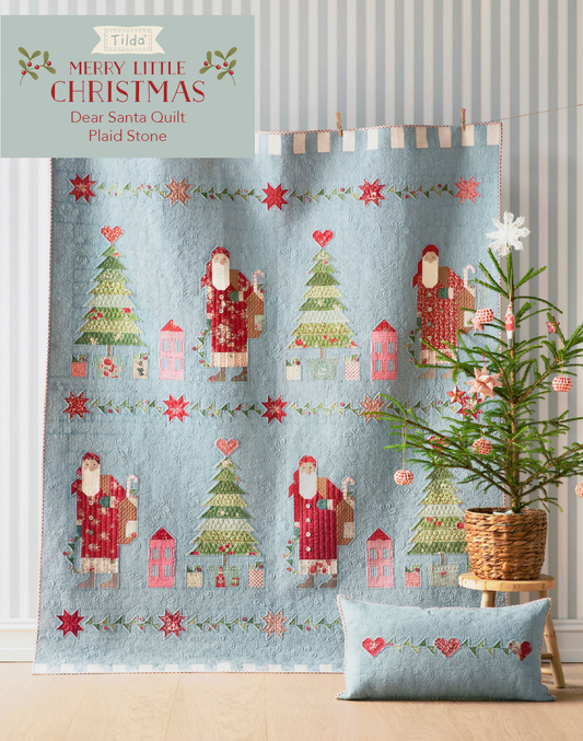 Dear Santa Quilt Pattern - Download PDF Pattern