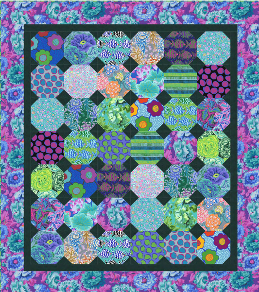Dotty Quilt - Cool- Download PDF Pattern