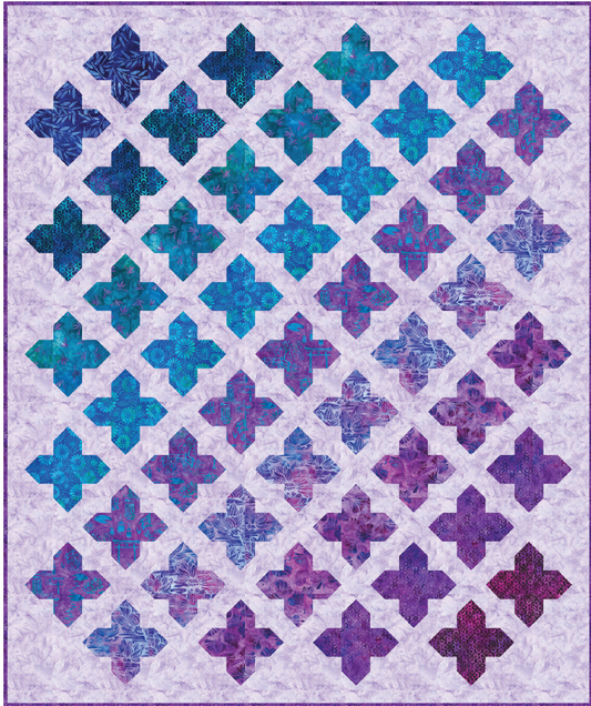 Color Cascade Quilt - Download PDF Pattern