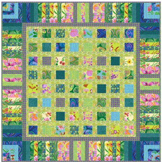 Charming Cool Quilt- Download PDF Pattern