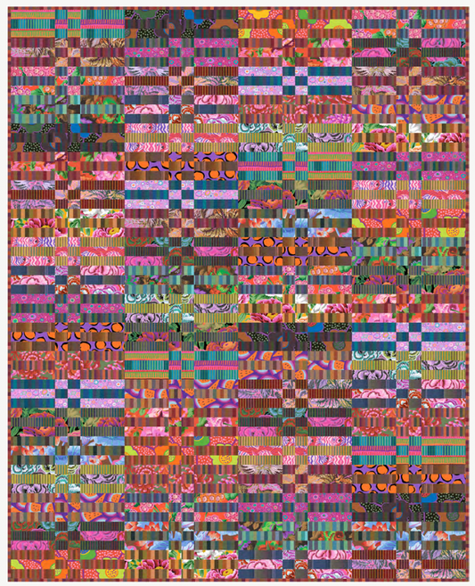 Great Fences Quilt - Hot - Download PDF Pattern