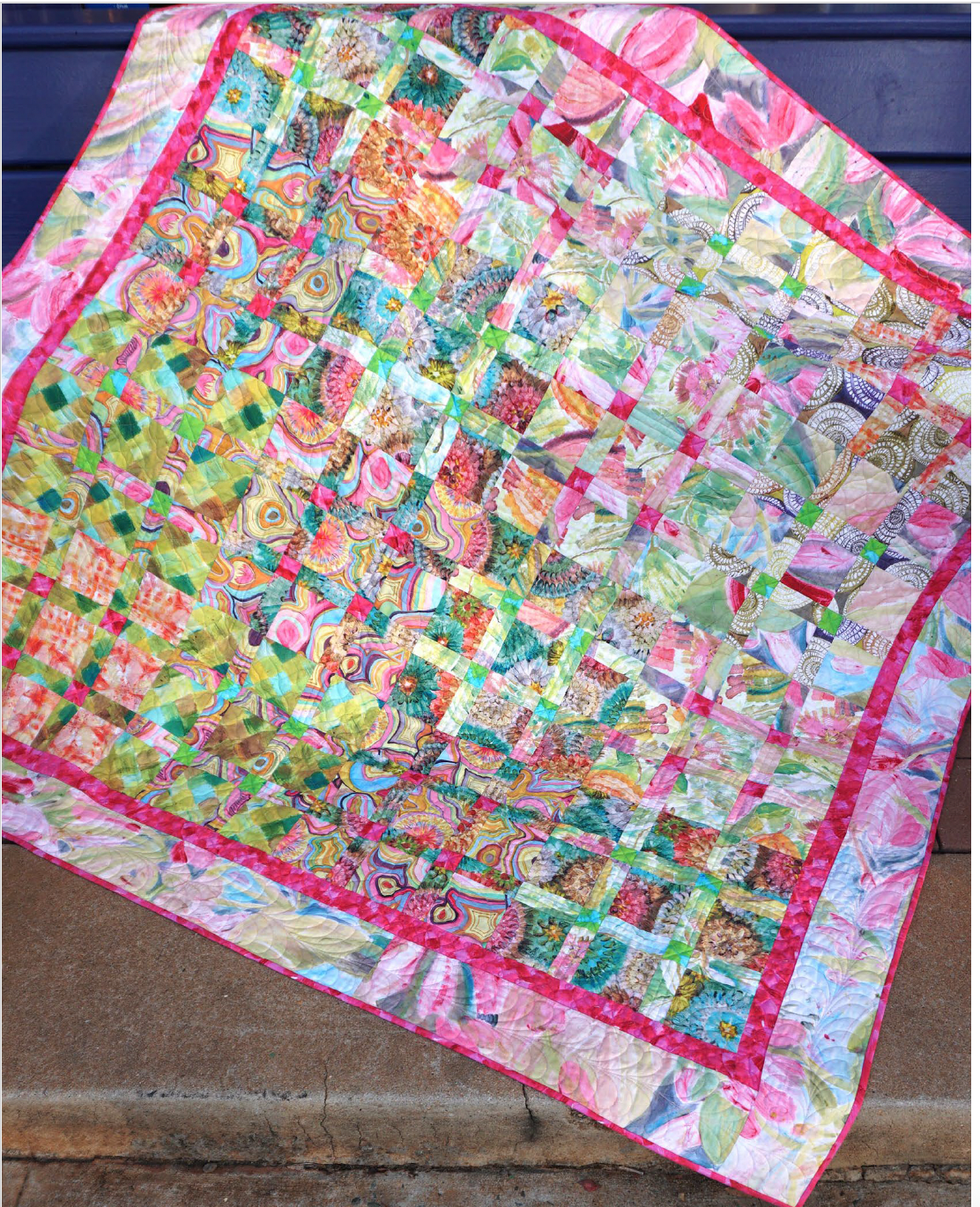 Basket Weave Quilt - Download PDF Pattern