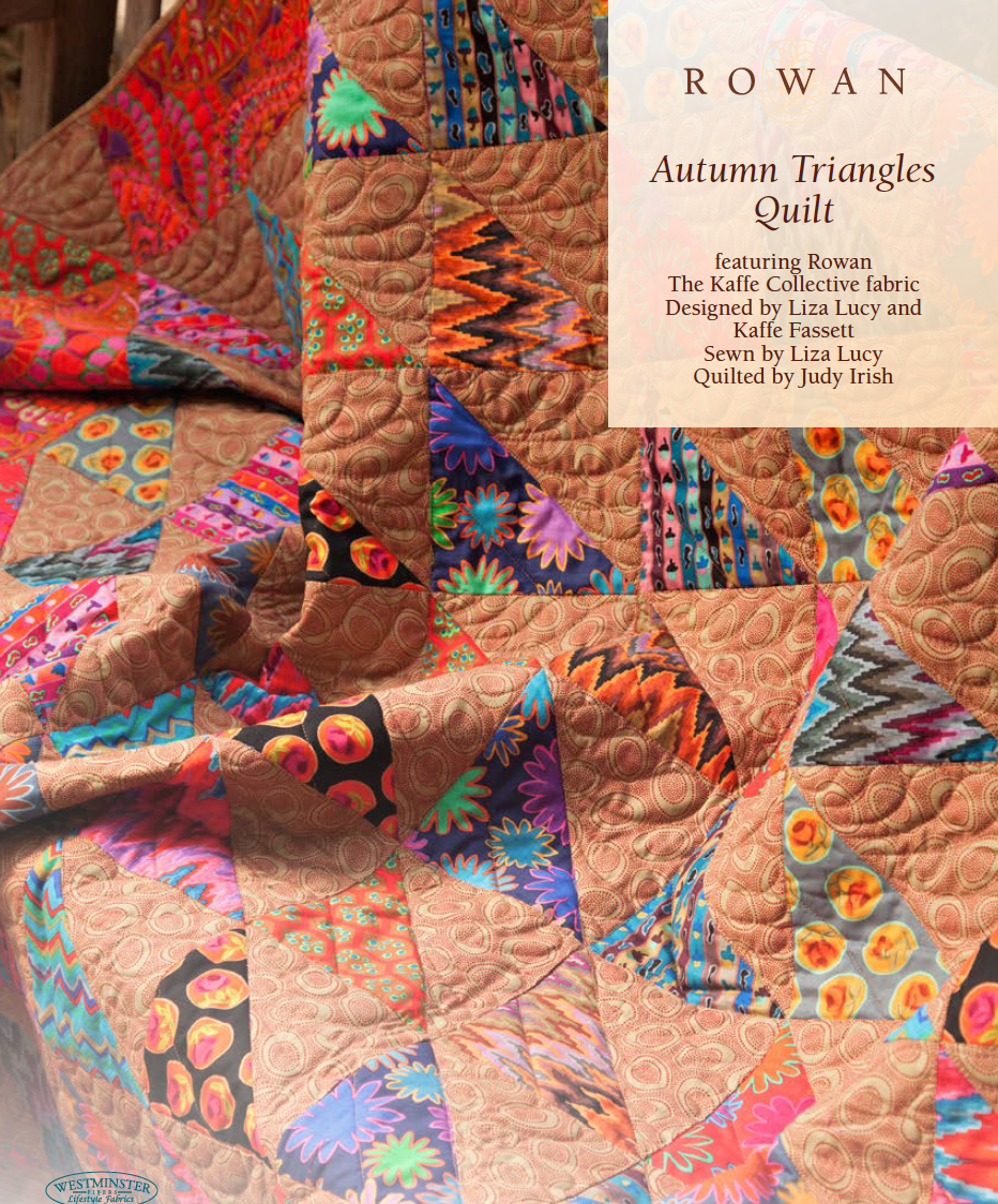 Autumn Triangles Quilt - Download PDF Pattern