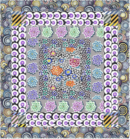 Contrast Play Quilt - Download PDF Pattern