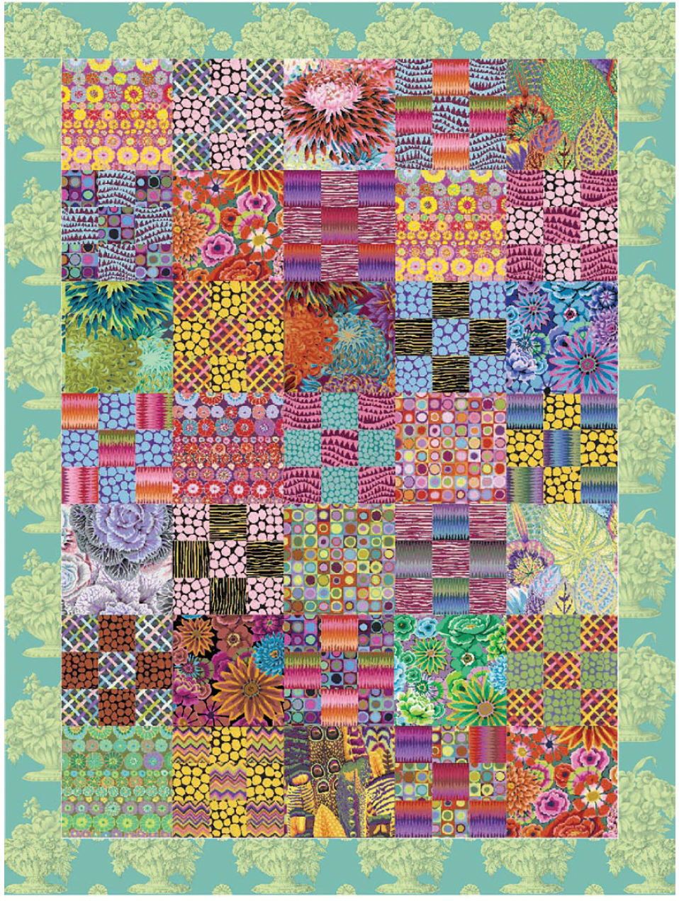 Moss Garden Quilt - Download PDF Pattern