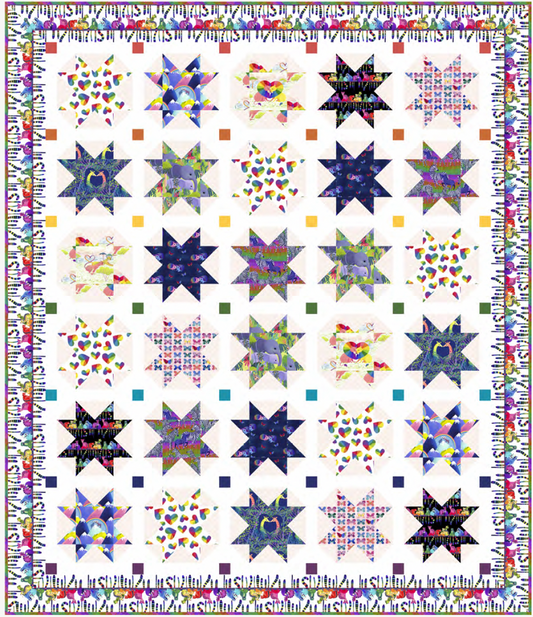 Let Love Shine Quilt - Download PDF Pattern