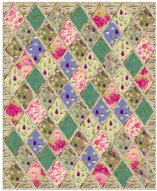 Bountiful Garden Quilt - Download PDF Pattern