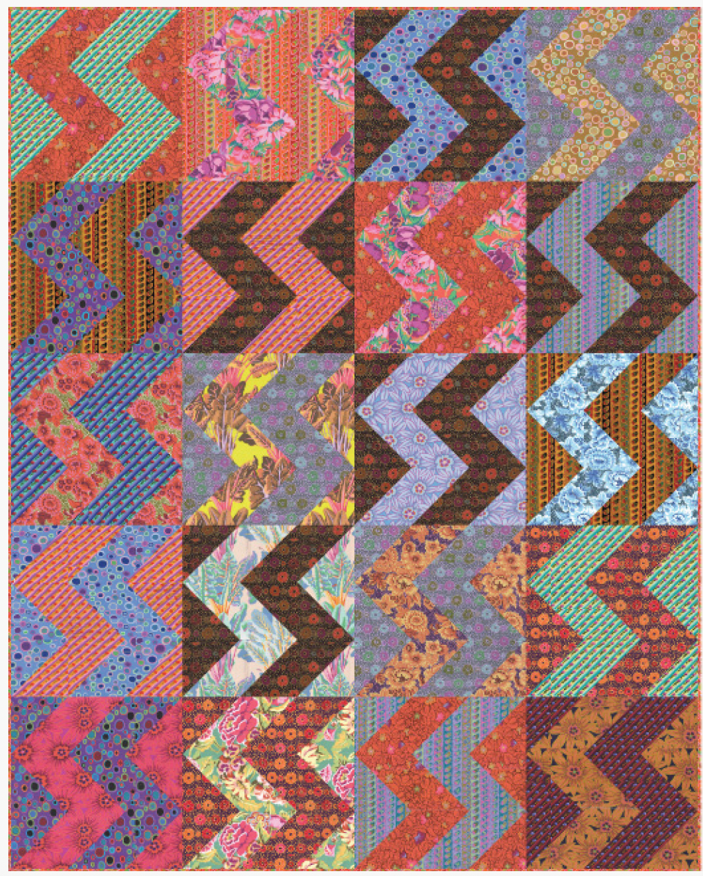 Lightning Strikes Twice Quilt- Download PDF Pattern