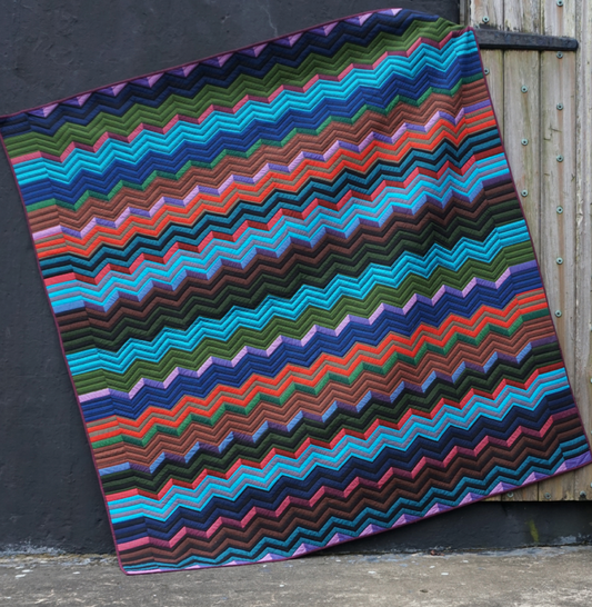 Rosita Zig Zag Quilt- Download PDF Pattern