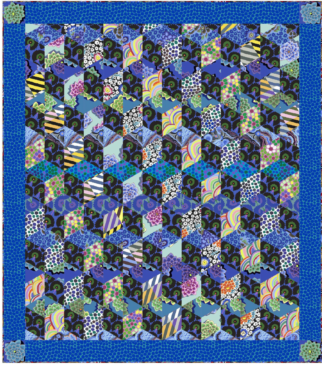 Cool Blocks Quilt- Download PDF Pattern