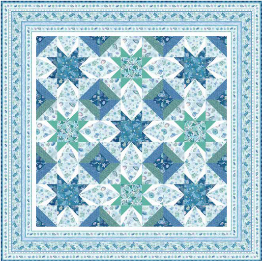 Salt and Sea Quilt - Download PDF Pattern