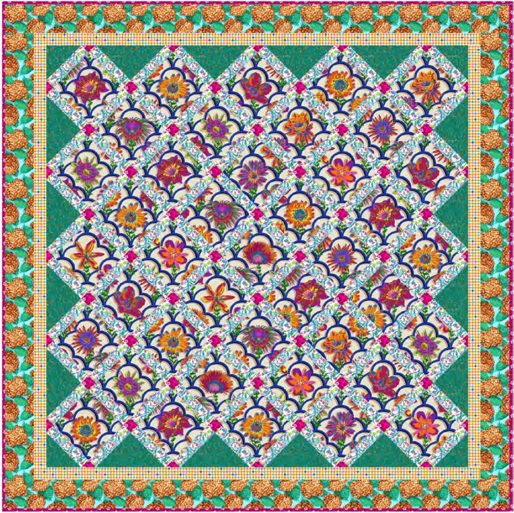 Trellis Quilt - Download PDF Pattern