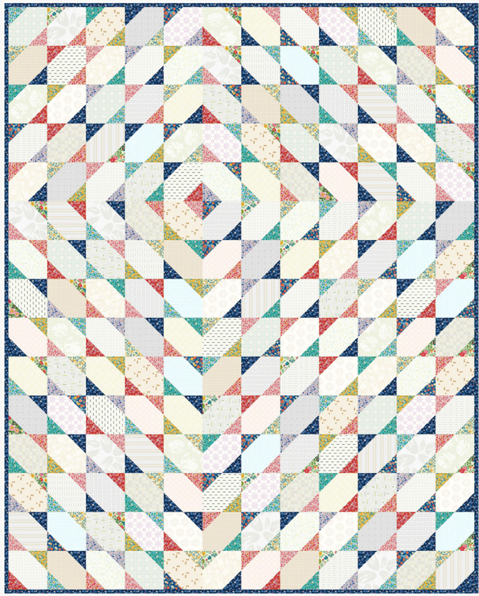 Simply Stars Quilt- Download PDF Pattern