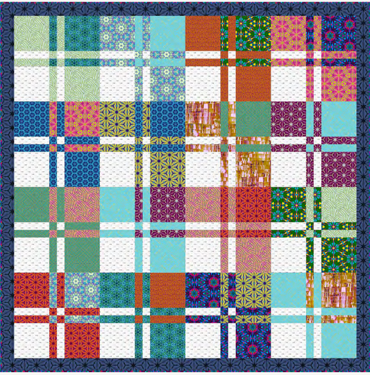 Plaid Quilt- Download PDF Pattern