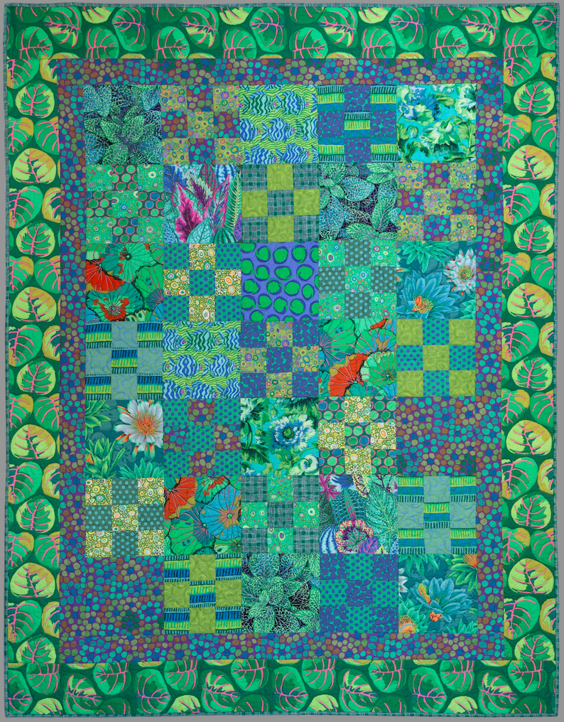 PRE-ORDER Orchard Quilt – Fabric Pack - 63" x 81" - Kaffe Fassett Collective - Quilts at an English Manor House