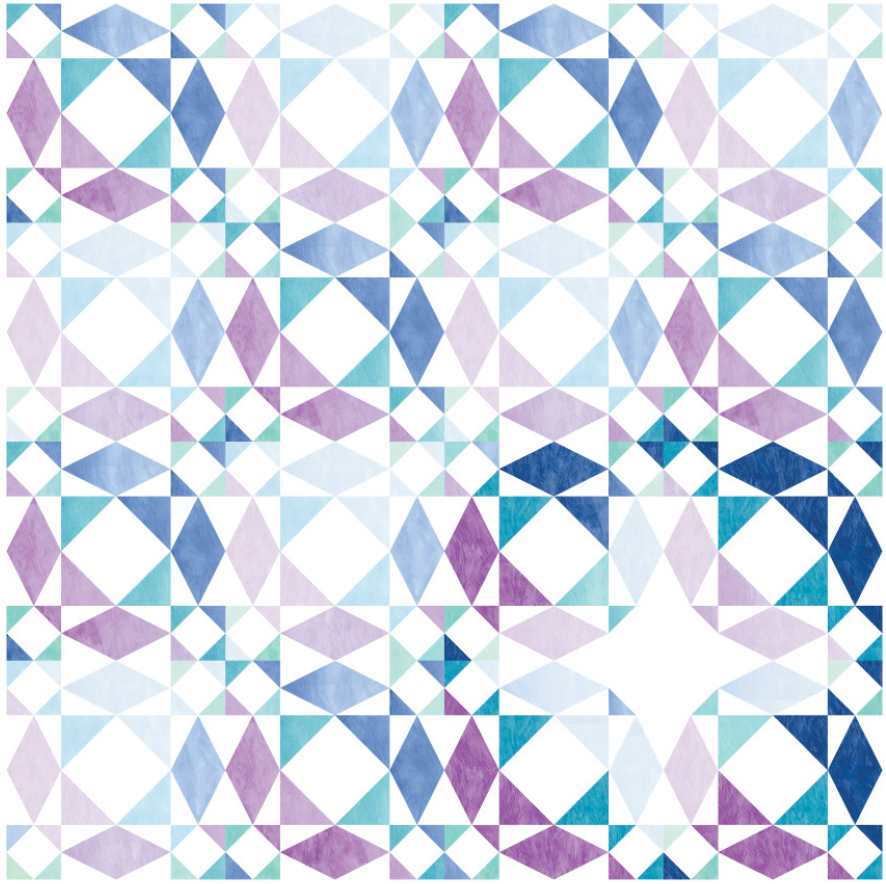 Toes in the Water Quilt - Download PDF Pattern
