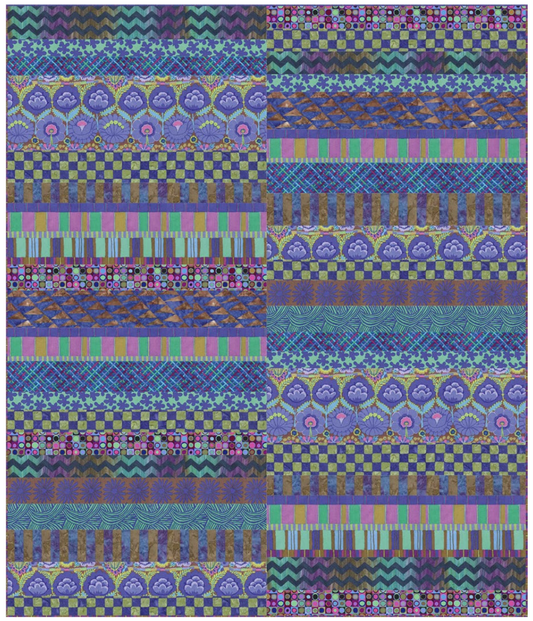Off Stripe Quilt #2 - Download PDF Pattern