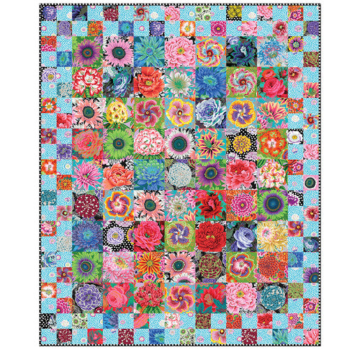Pre-Order 2025 SEED PACKET QUILT KIT - 67.5" X 82.5" - Kaffe Fassett Collective