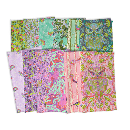 40pcs FULL MOON FOREST II - FAT QUARTER BUNDLE - TULA PINK - APRIL 2025